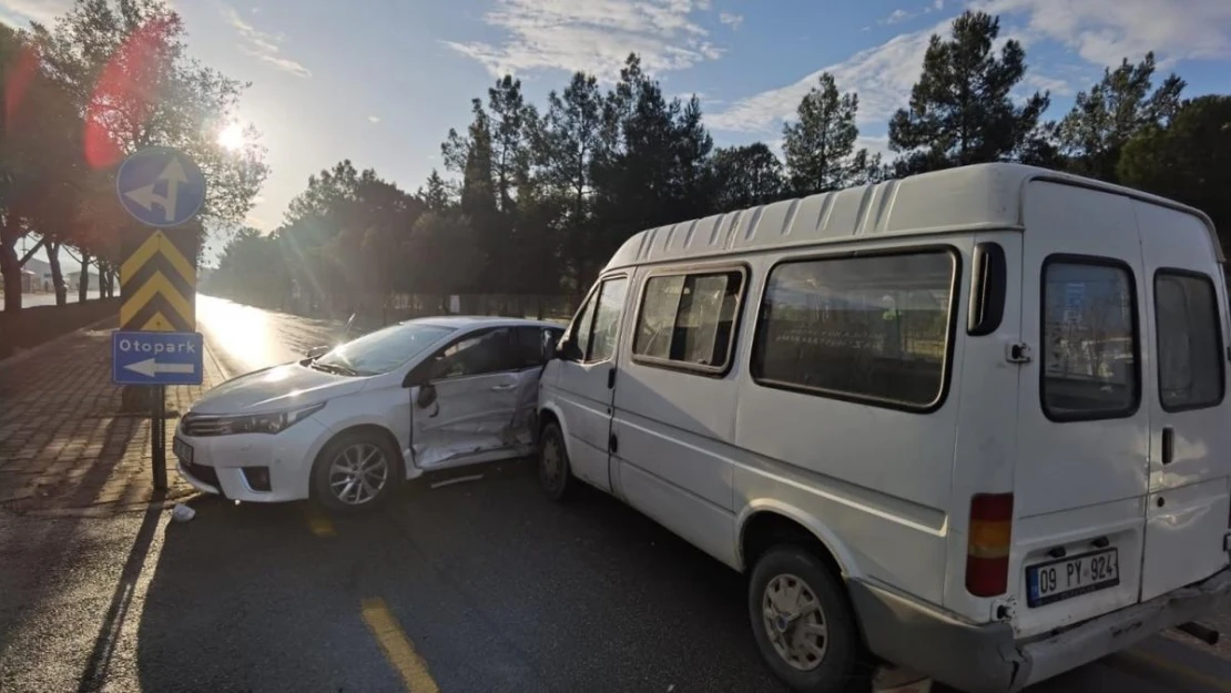 Menteşe'de trafik kazası: 1 yaralı