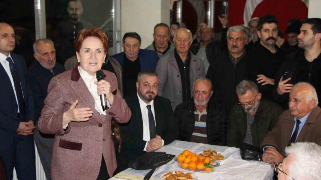 Meral Akşener'den 6'lı masa itirafı: 'Arıza çıkarmamak için ben herşeyden vazgeçtim'