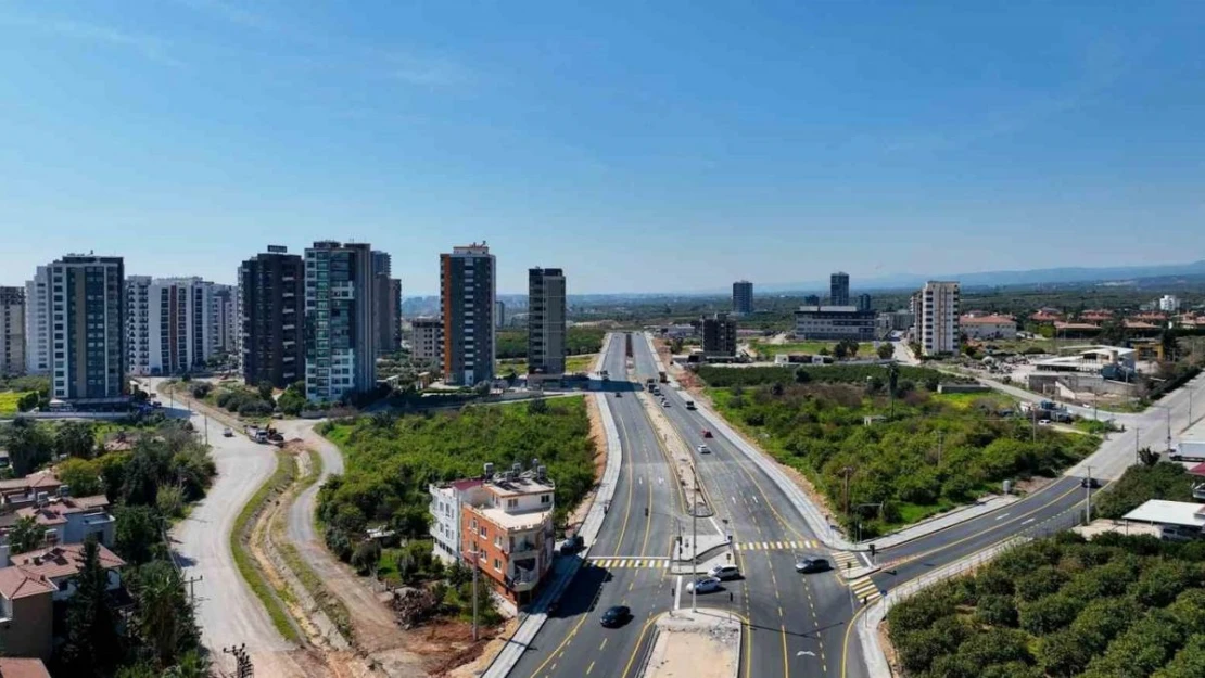 Mersin'de 2. Çevre Yolu Devam Projesinin 2. etabı tamamlandı