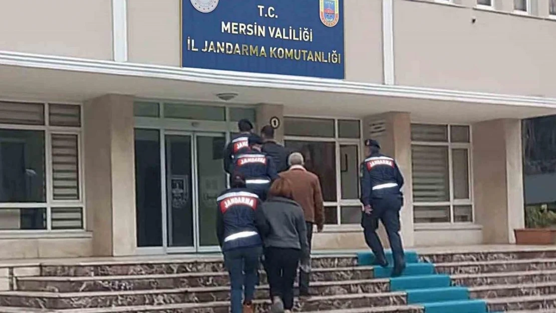 Mersin'de 3 şüpheliden 2'si tutuklandı