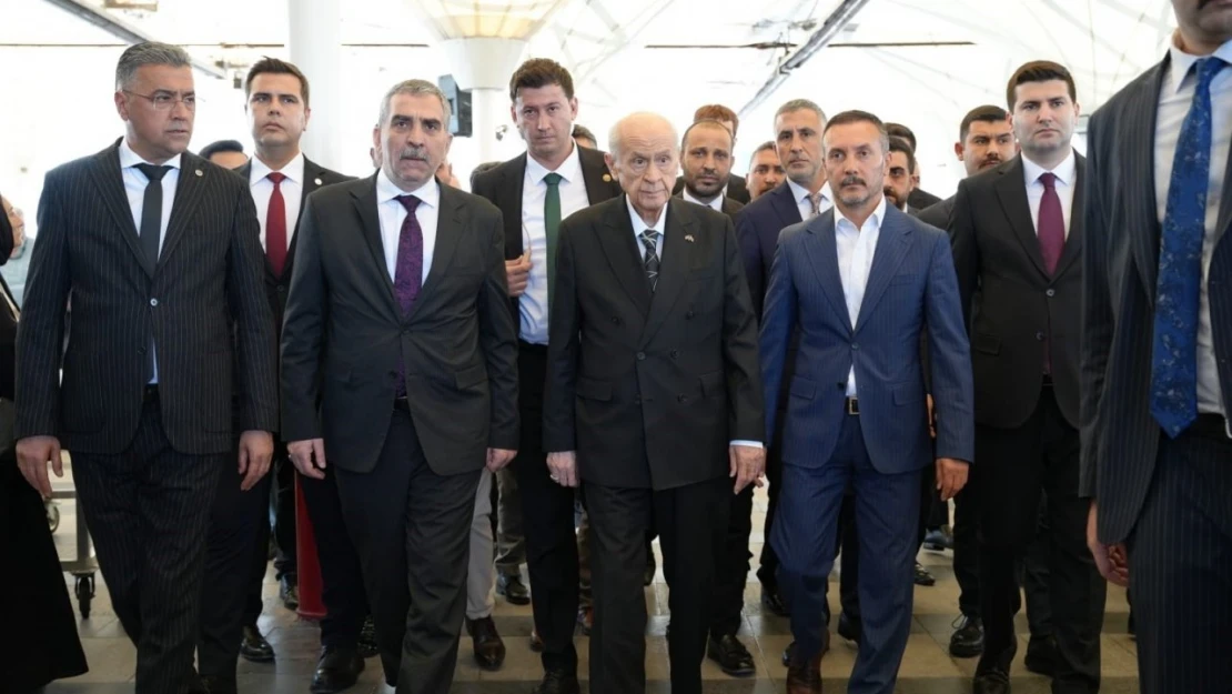 MHP Lideri Bahçeli, Ülkü Ocakları Birliği Genel Başkanlarından Doğan'ın cenaze törenine katıldı