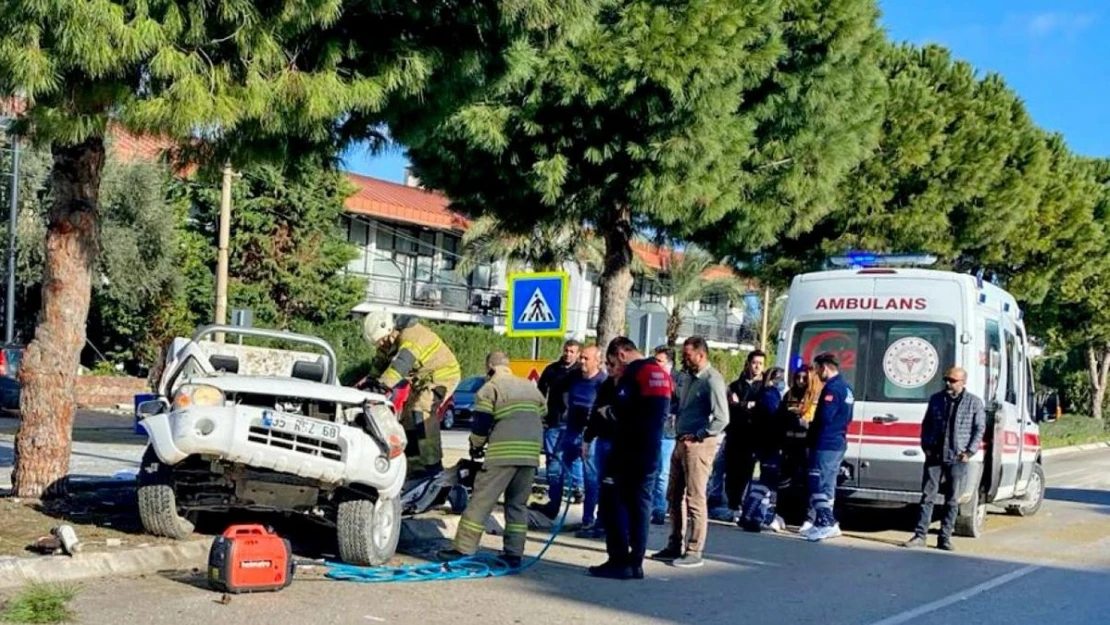 Mıcıra kapılan araç 18 metre sürüklendi, genç sürücü feci şekilde öldü