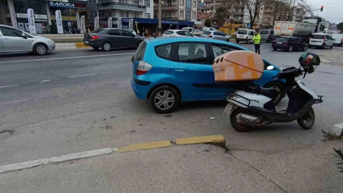 Milas'ta otomobilin çarptığı yaşlı kadın yaralandı