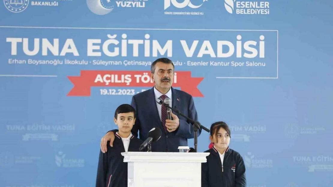 Milli Eğitim Bakanı Tekin: 'Türkiye'nin eğitim ortamlarının fiziki şartları OECD ortalamalarının üzerinde'