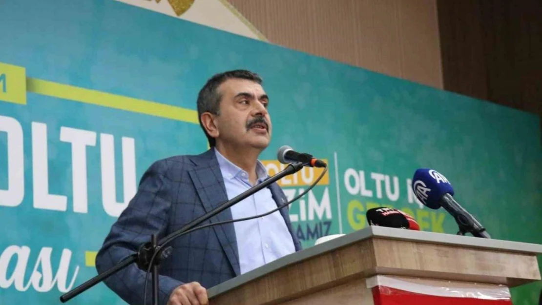 Milli Eğitim Bakanı Yusuf Tekin: 'Cumhur İttifakı'nın ruhu Erzurum ile, Erzurum'un ruhu Cumhur İttifakı ruhuyla örtüşüyor'