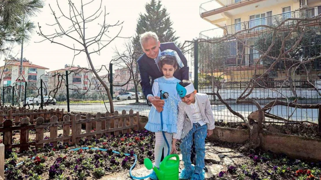 Miniklerin yağmur hasadıyla tonlarca su tasarruf edildi