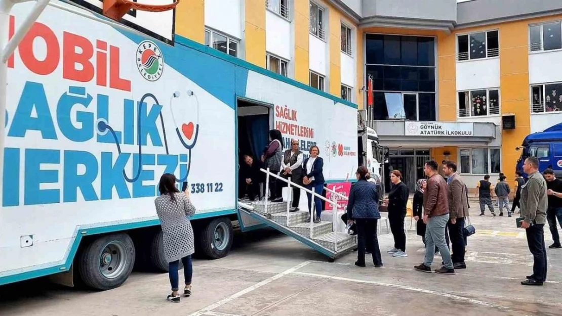 Mobil sağlık merkezinde 13 bin 848 kadına kanser taraması yapıldı