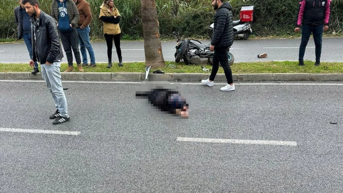 Motosikletiyle palmiye ağacına çarpan 16 yaşındaki Harun'dan 2 gün sonra acı haber