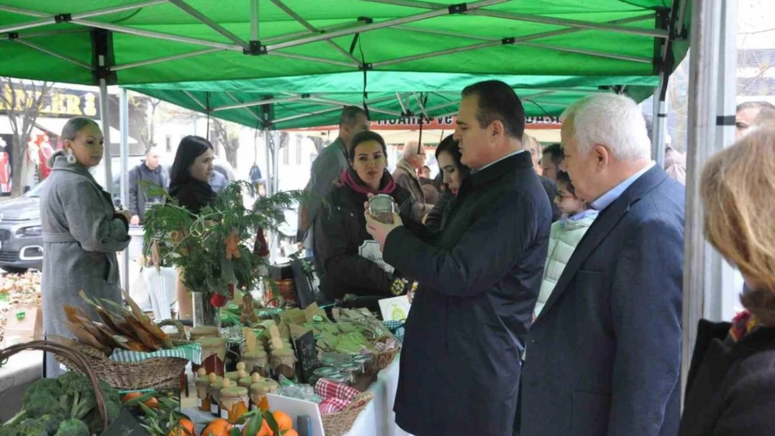 Muğla'da Slow Food Yılbaşı Pazarı açıldı