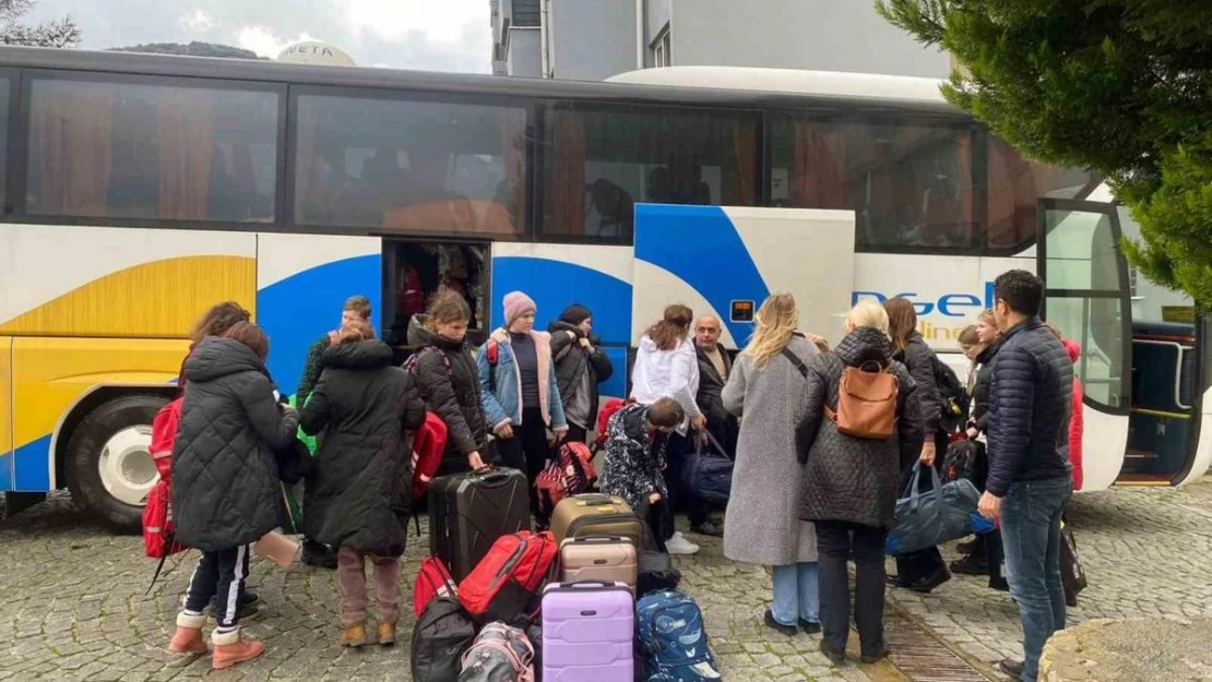 Muğla, Ukrayna'dan 40 öğrenciyi ağırlıyor