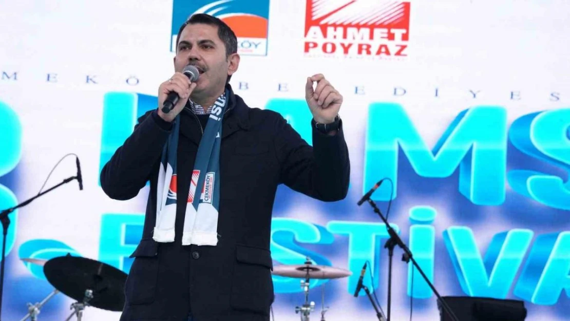 Murat Kurum: '1 Nisan'da ilk iş olarak CHP'li İBB yönetiminin hafriyat döküp kapattığı metro hattını süratle başlatacağız'