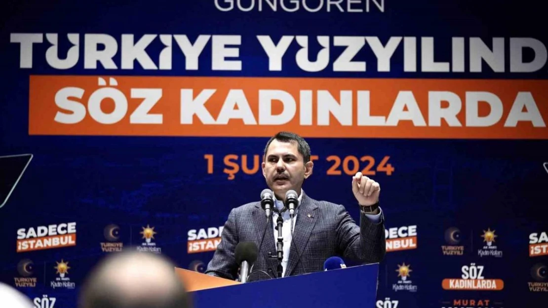 Murat Kurum: 'Bizim vereceğimiz beslenme desteği bir bardağın yarısını doldurmayacak şekilde süt olmayacak'