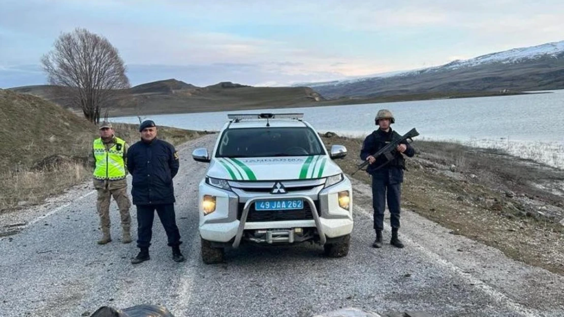 Muş'ta kaçak avlanan 2 kişiye 17 bin 836 lira idari para cezası uygulandı