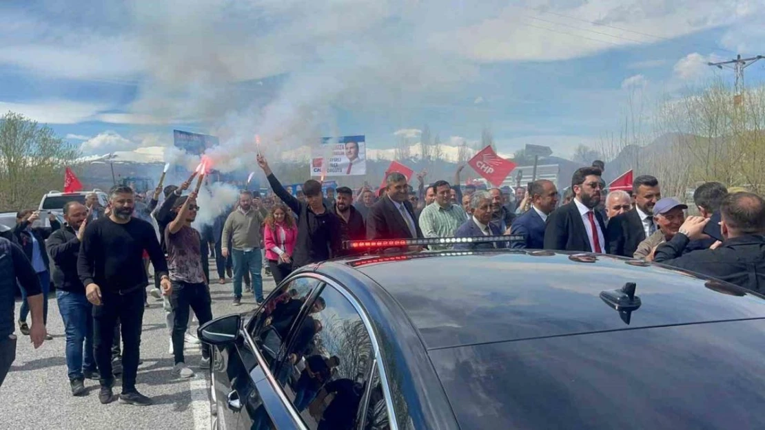 Mustafa Sarıgül, Erzincan'da seçim çalışmalarını sürdürüyor