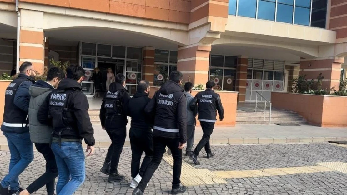 NARKOGÜÇ operasyonunda yakalanan 3 kişi tutuklandı