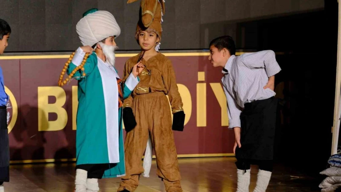 Nasreddin Hoca fıkraları minik yürekler tarafından canlandırıldı