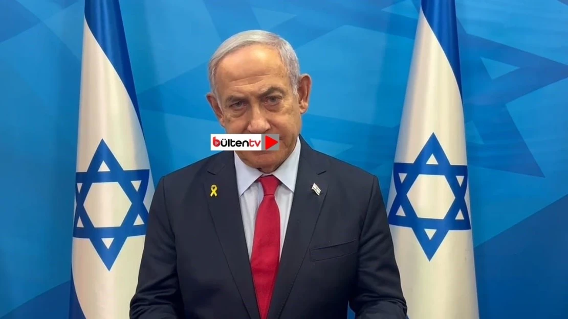 Netanyahu'dan 10 saniyelik video: