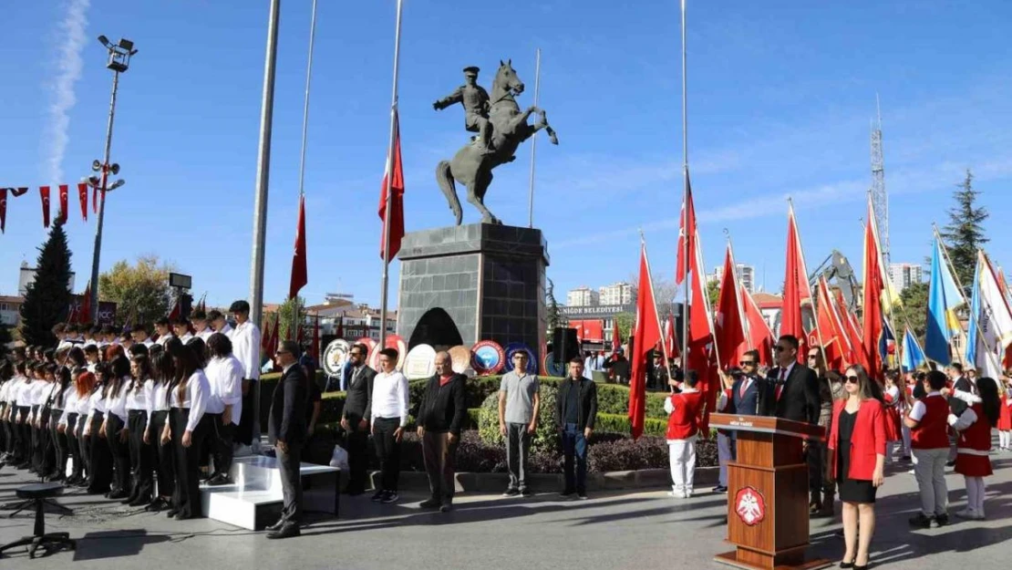 Niğde'de Cumhuriyet Bayramı coşkuyla kutlandı