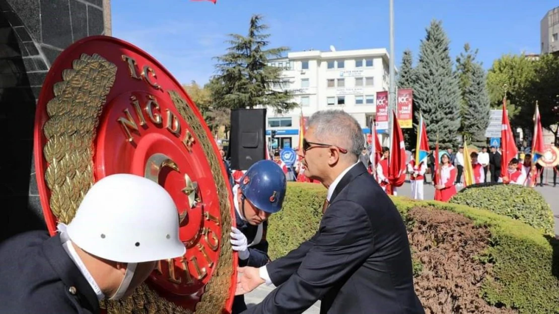 Niğde'de Cumhuriyet Bayramı kutlamaları başladı