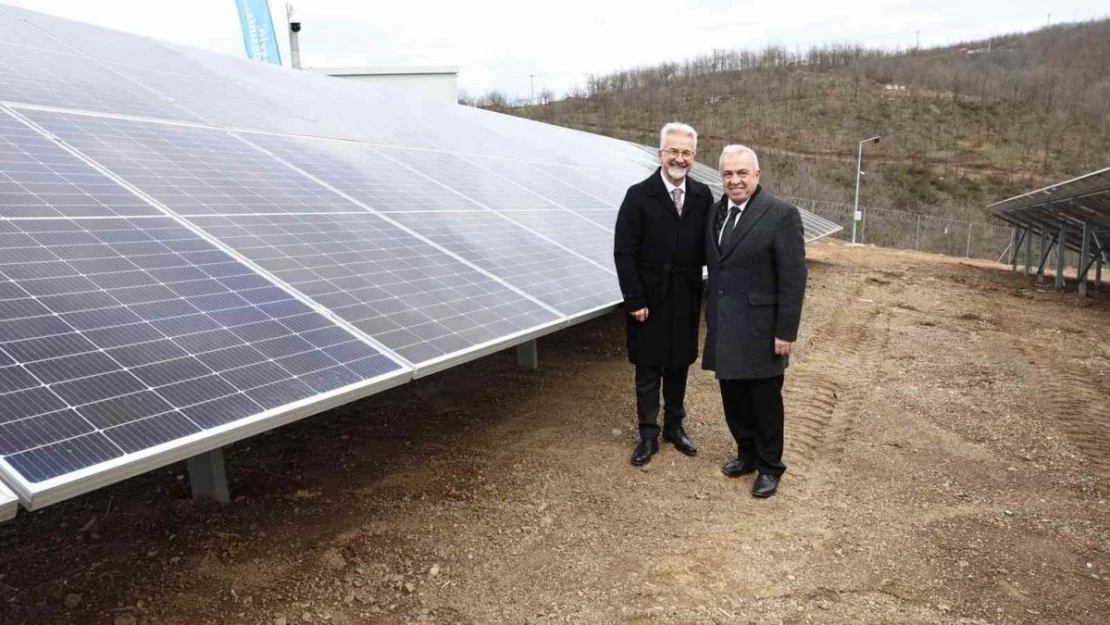 Nilüfer Belediyesi güneş enerji santralini hizmete açtı