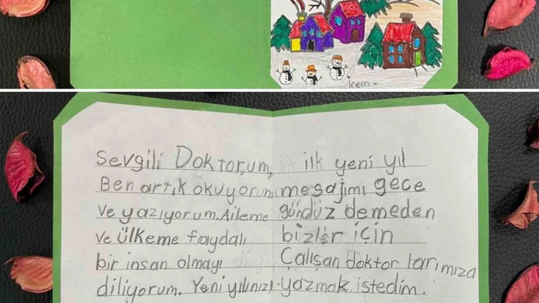 Okuma yazmayı öğrendi, ilk mektubunu İl Sağlık Müdürlüğü'ne yazdı