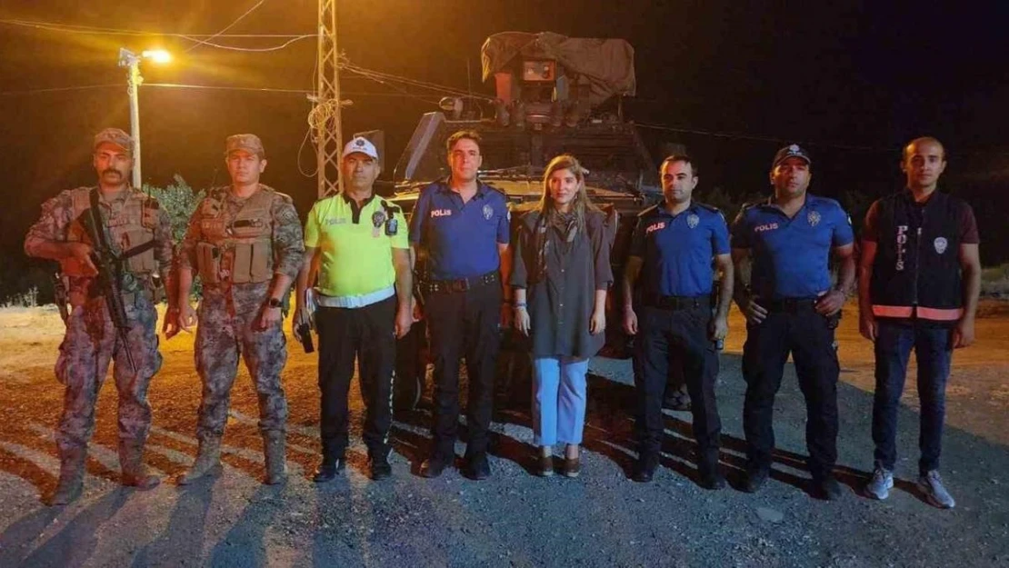 Ölmeztoprak, görevi başındaki güvenlik güçlerinin bayramını kutladı