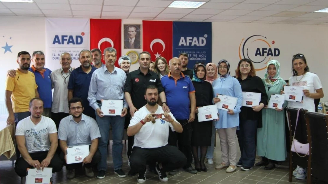 Onlar artık resmen AFAD Gönüllüsü