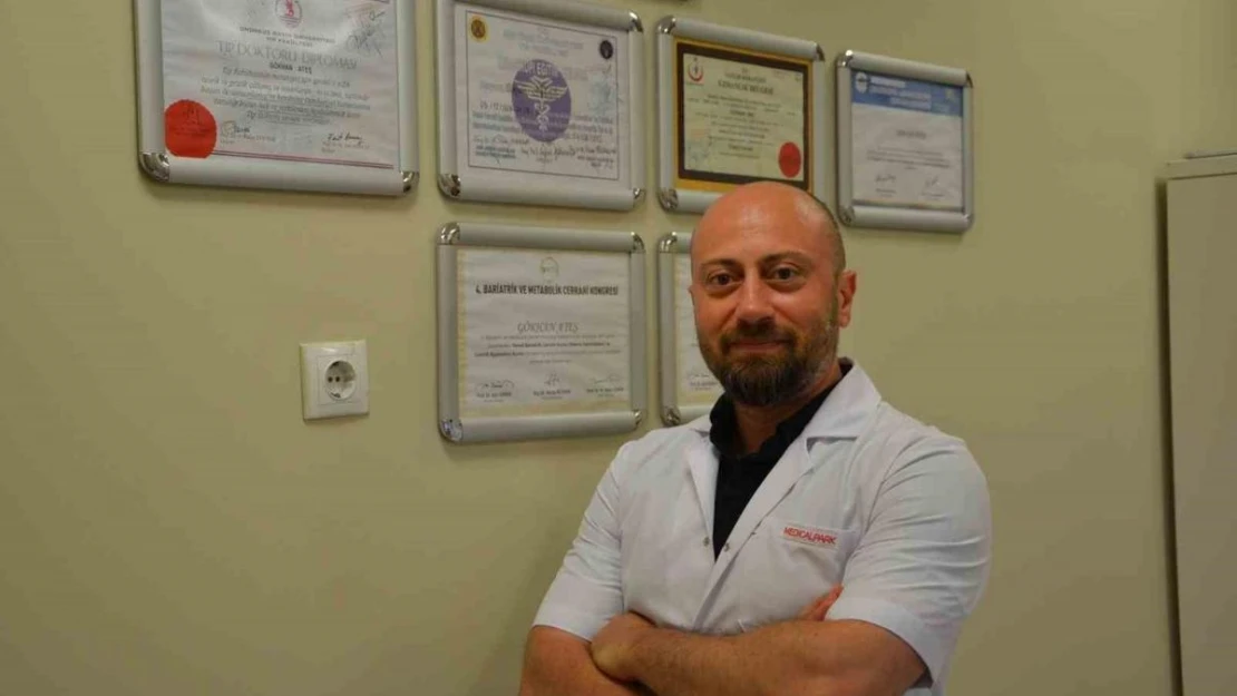 Op. Dr. Ateş: 'Obezite, birçok ciddi sağlık problemine yol açabilir'