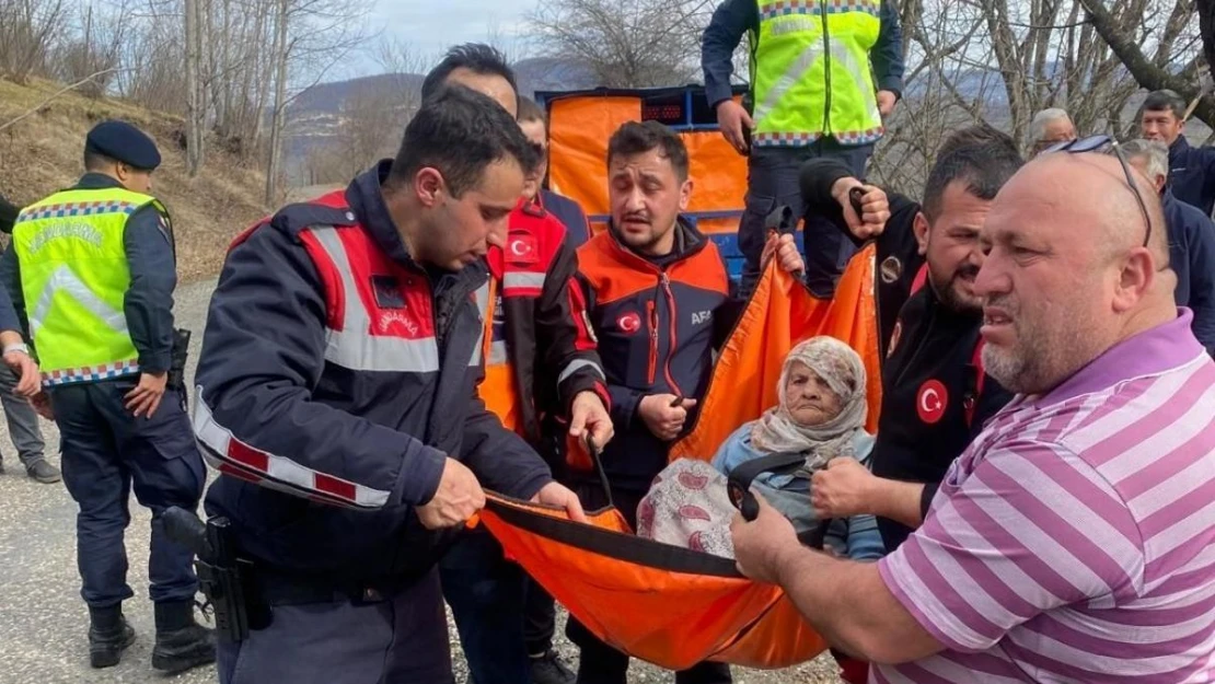 Ordu'da 4 gündür kayıp olan Alzheimer hastası yaşlı kadın sağ olarak bulundu