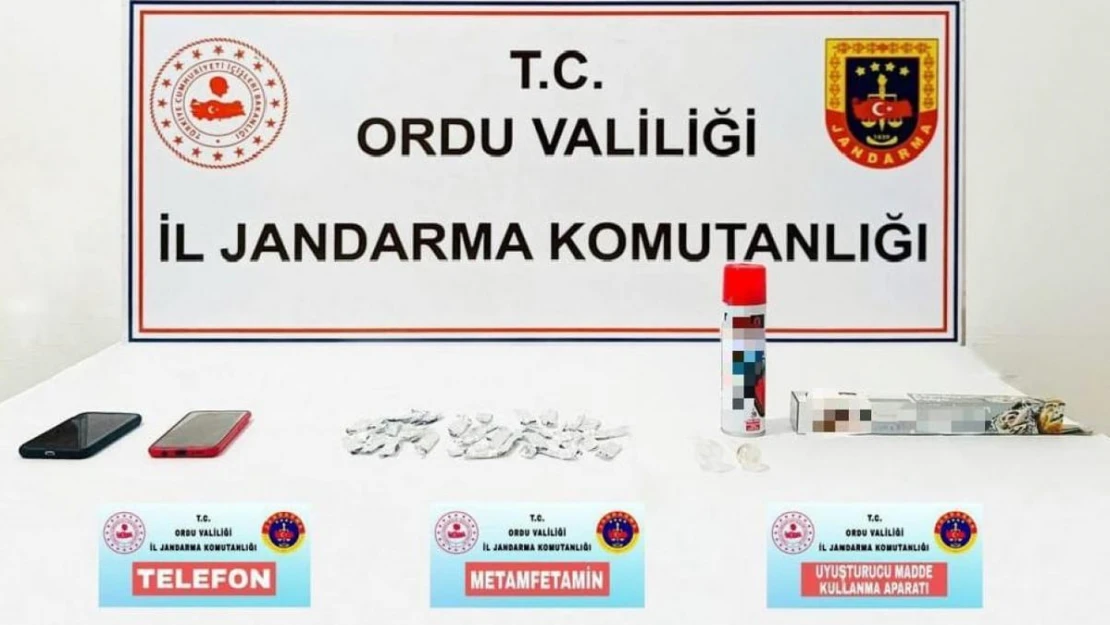 Ordu'da uyuşturucu operasyonu: 1 tutuklama