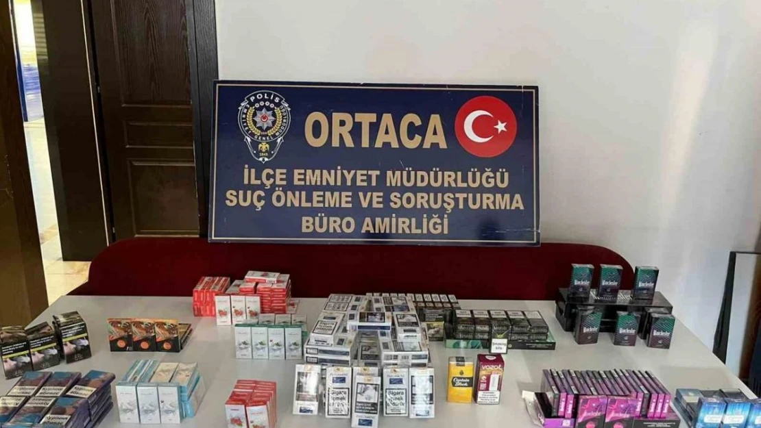 Ortaca'da kaçak sigara operasyonu