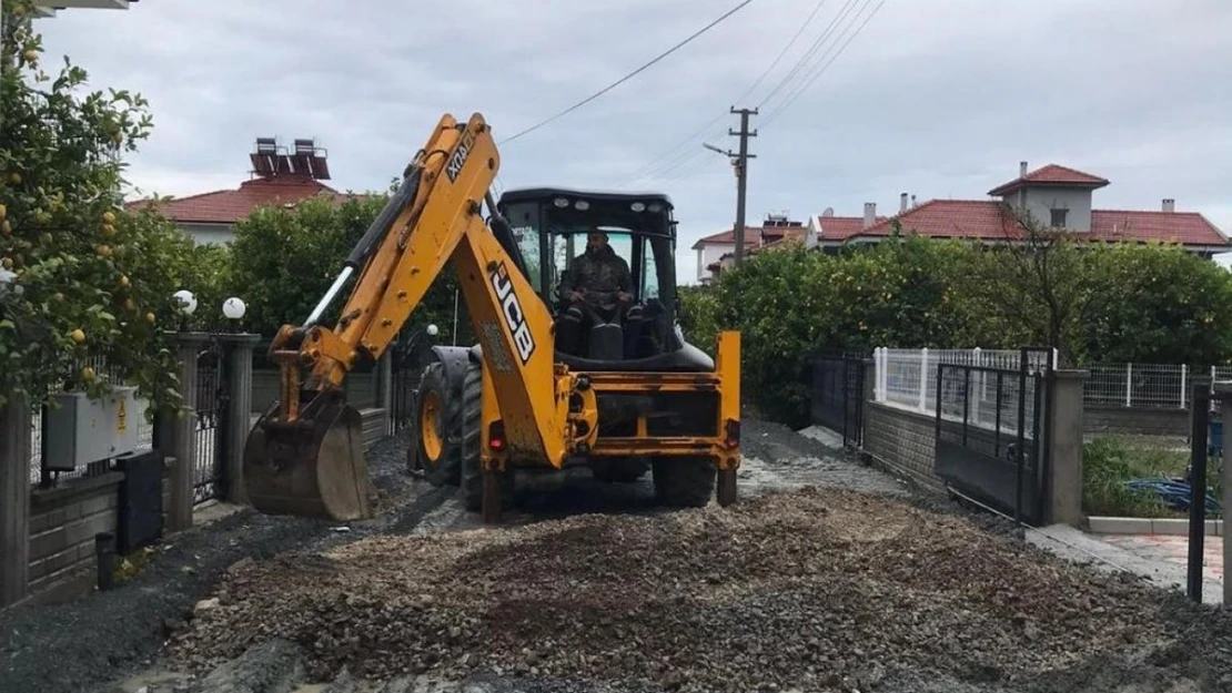 Ortaca'da yollar bakıma alındı