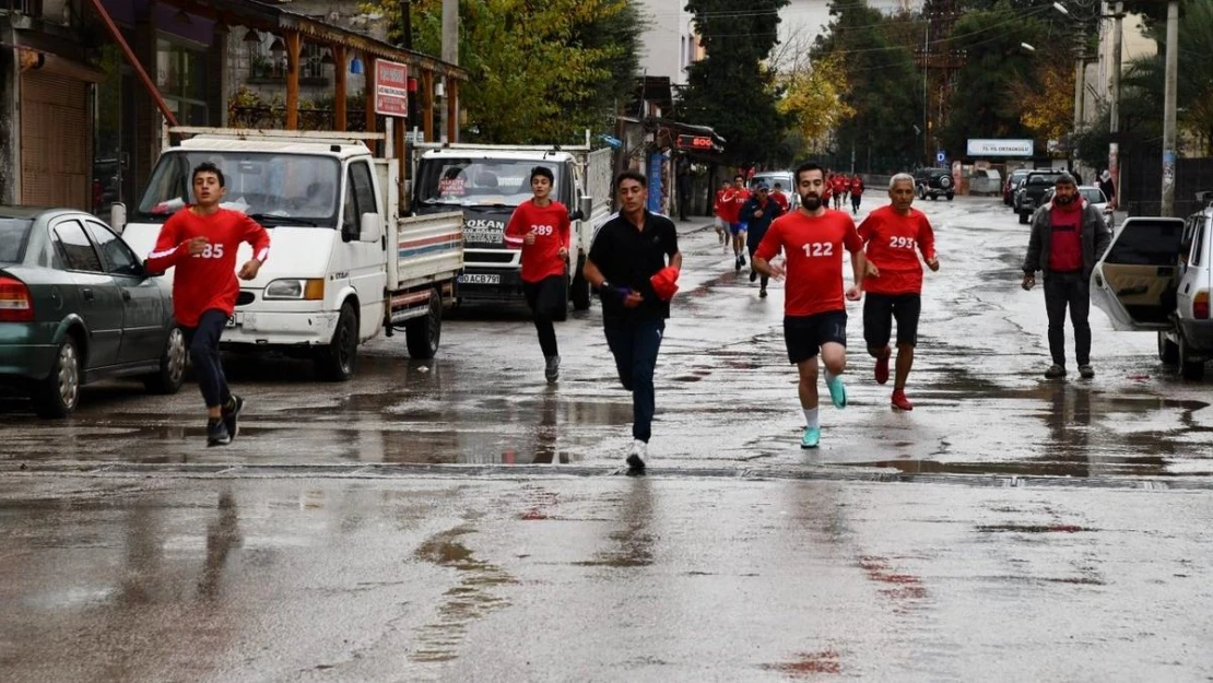 Osmaniye'de '7 Ocak Zafer Koşusu' düzenlendi