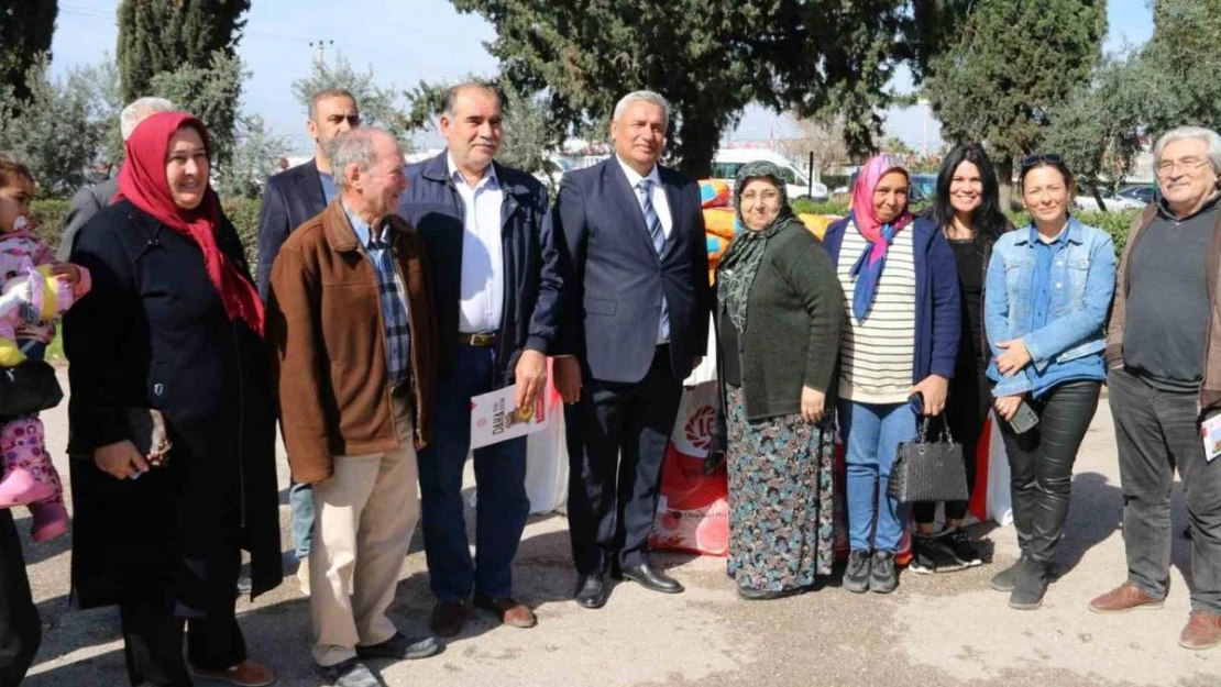 Osmaniye'de 500 çiftçiye Ayçiçek tohumu dağıtıldı