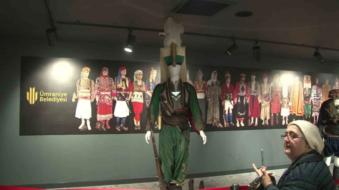 Osmanlı Halk Kıyafetleri Sergisi Ümraniye'de açıldı