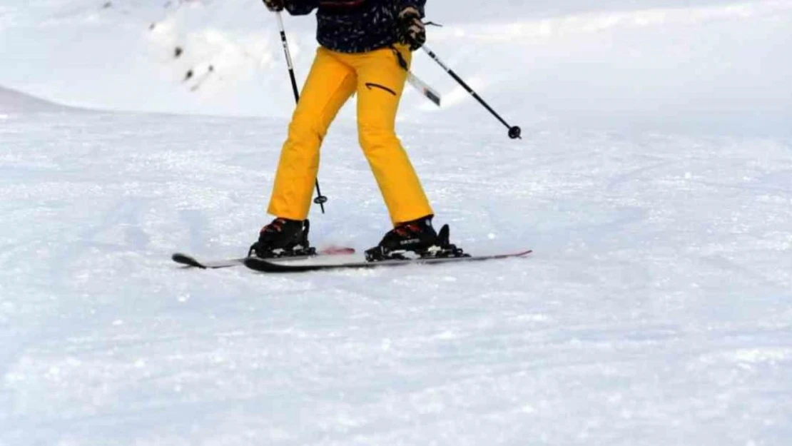 Palandöken'de kayak coşkusu