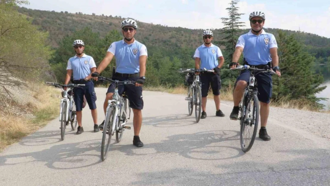 Park, bahçe ve mesire alanları, bisikletli 'Martı' polislere emanet