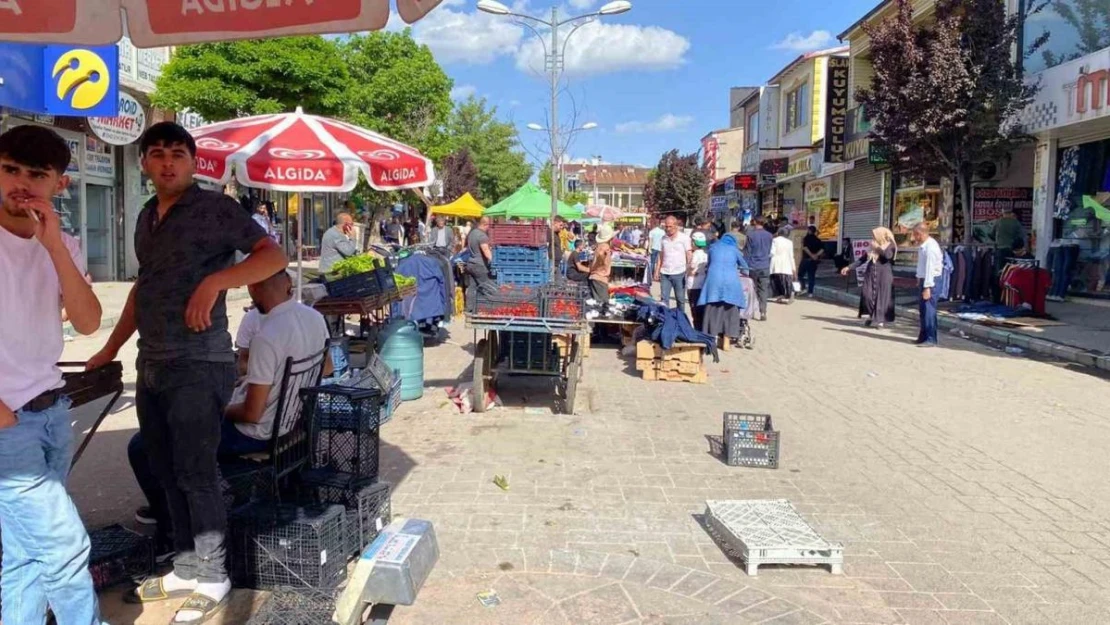 Patnos'ta bayram yoğunluğu