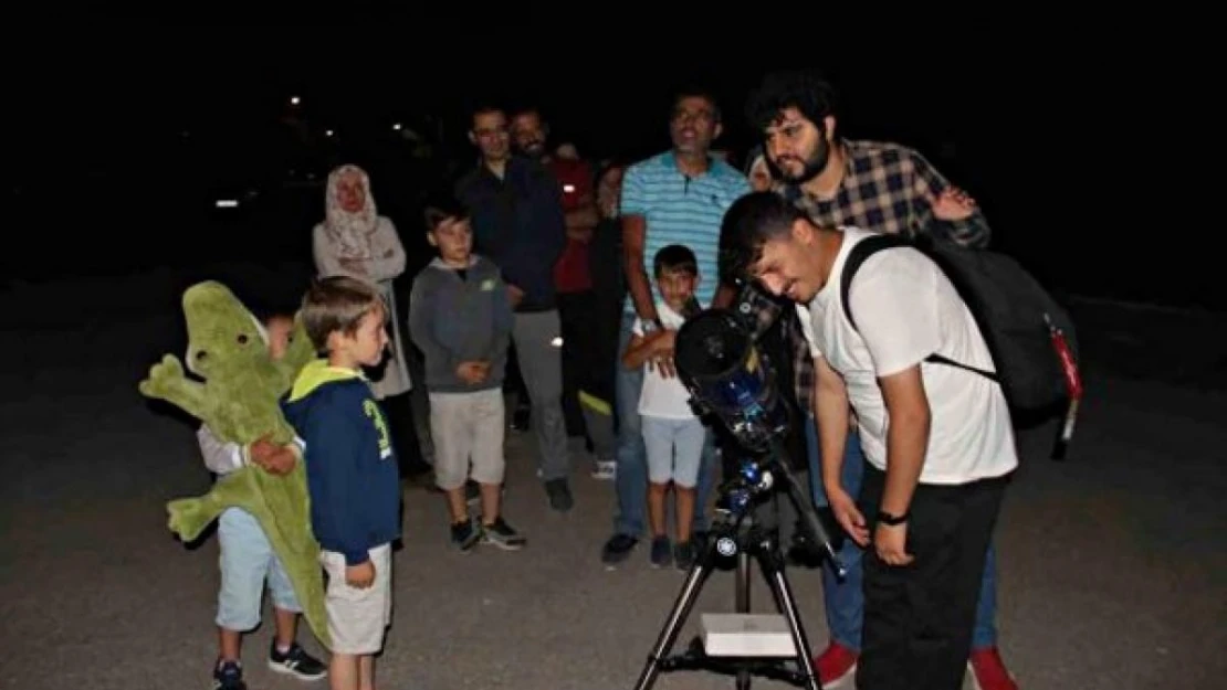 Perseid meteor yağmuru, Atatürk Üniversitesinde heyecanla izlendi