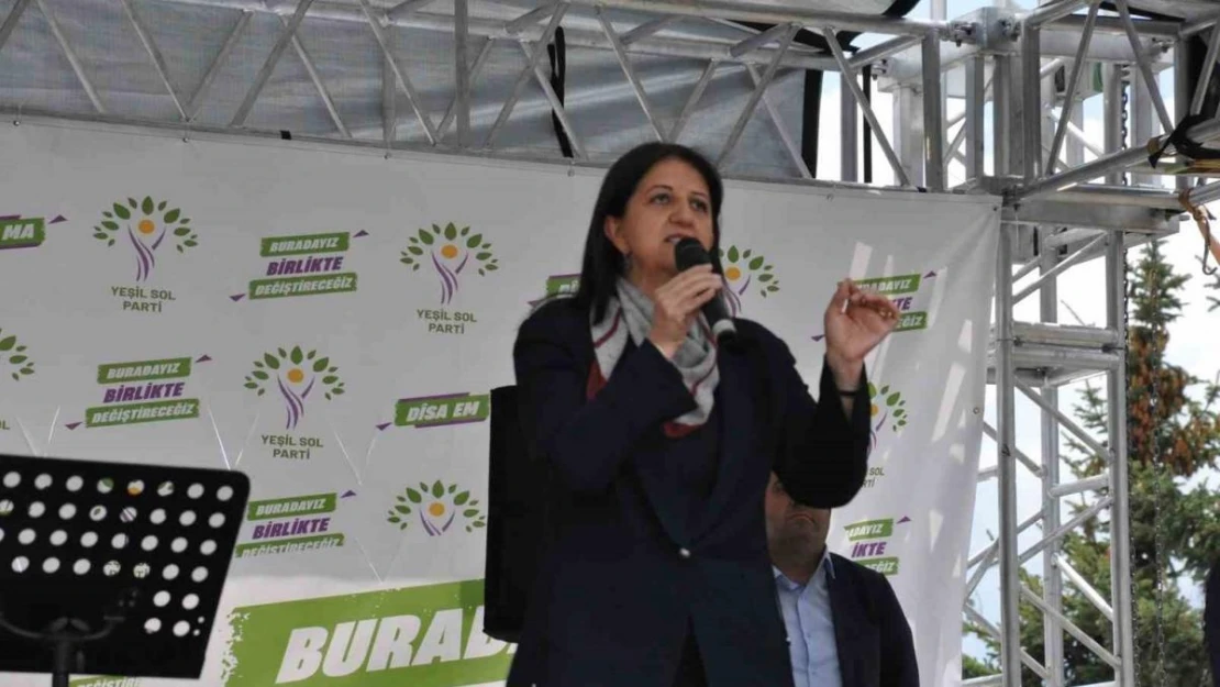 Pervin Buldan, Kars'ta Kılıçdaroğlu'na oy istedi