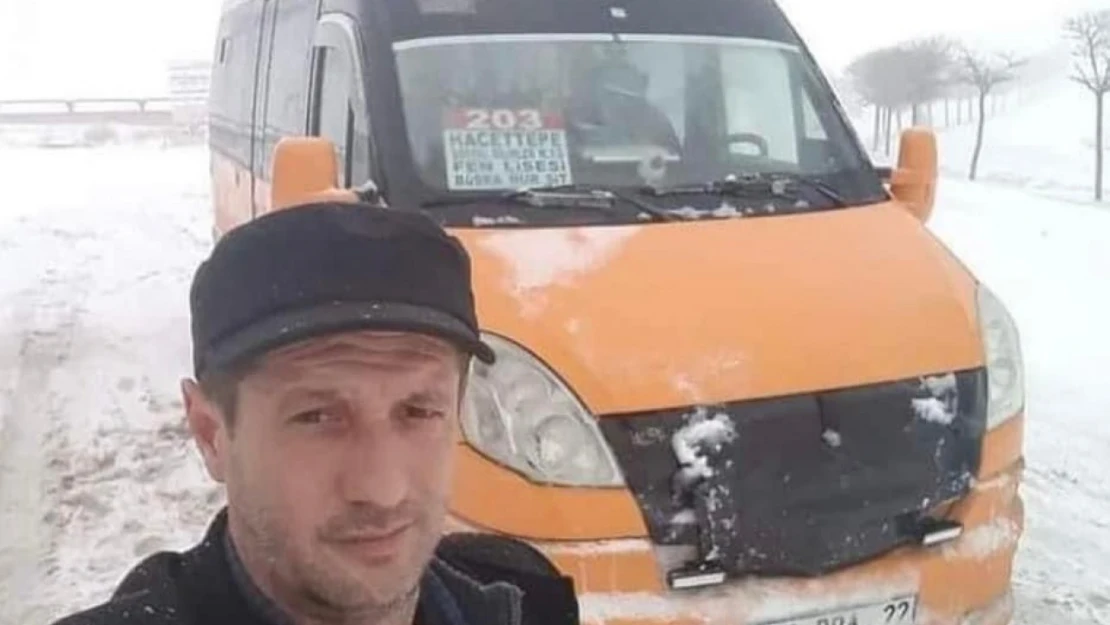 Polatlı'nın sevilen şoförü hayatını kaybetti