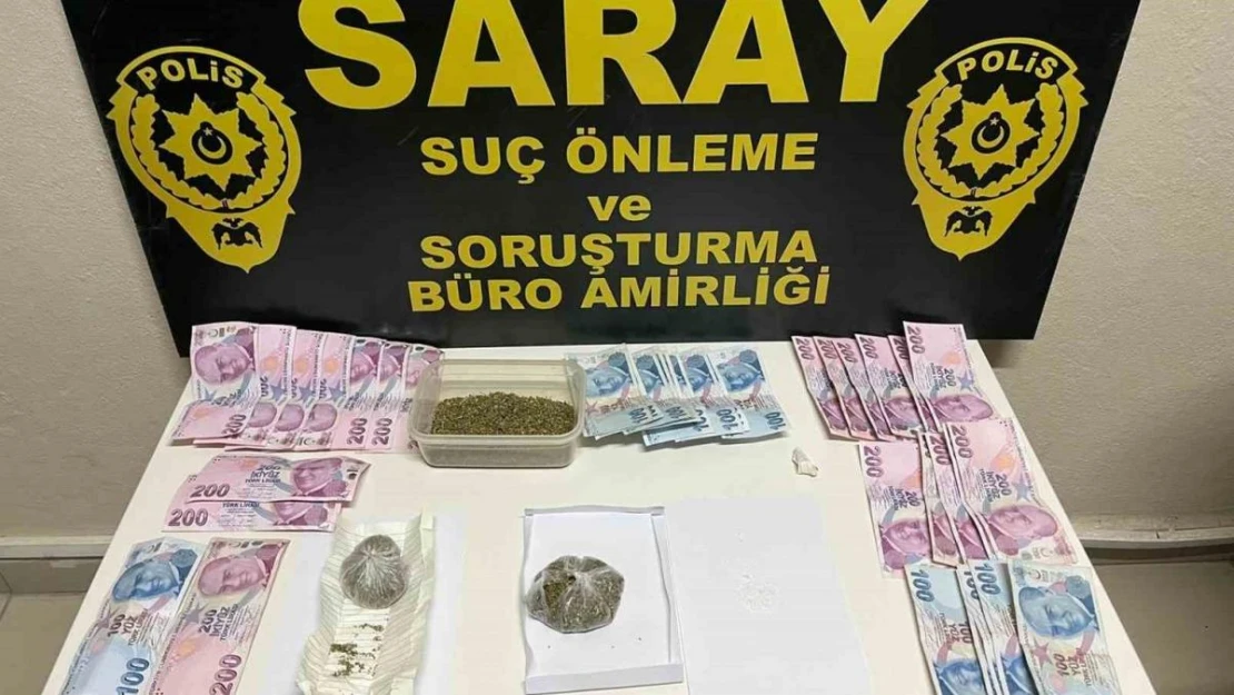 Polis ekiplerinden uyuşturucu satıcısına darbe