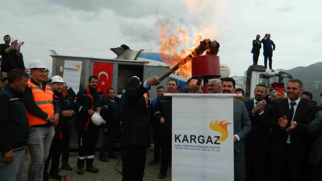 Posof'ta doğal gaz sevinci