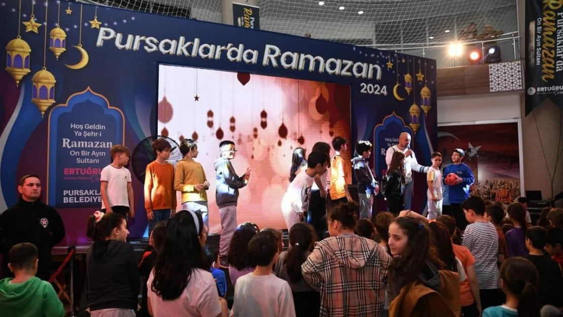 Pursaklar'da Ramazan programında muhteşem final