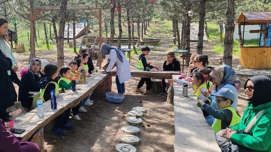 Pursaklar'ın endemik vadisi neşe dolu eğitim dolu