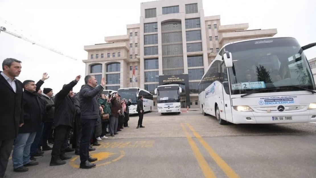 Pursaklar'ın genç kampçıları Çanakkale yolcusu