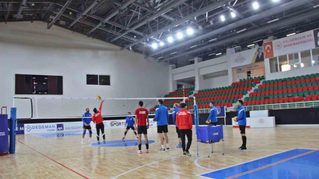 Rams Global Cizre Belediyespor voleybol takımı, Develi Belediyespor maçına hazır