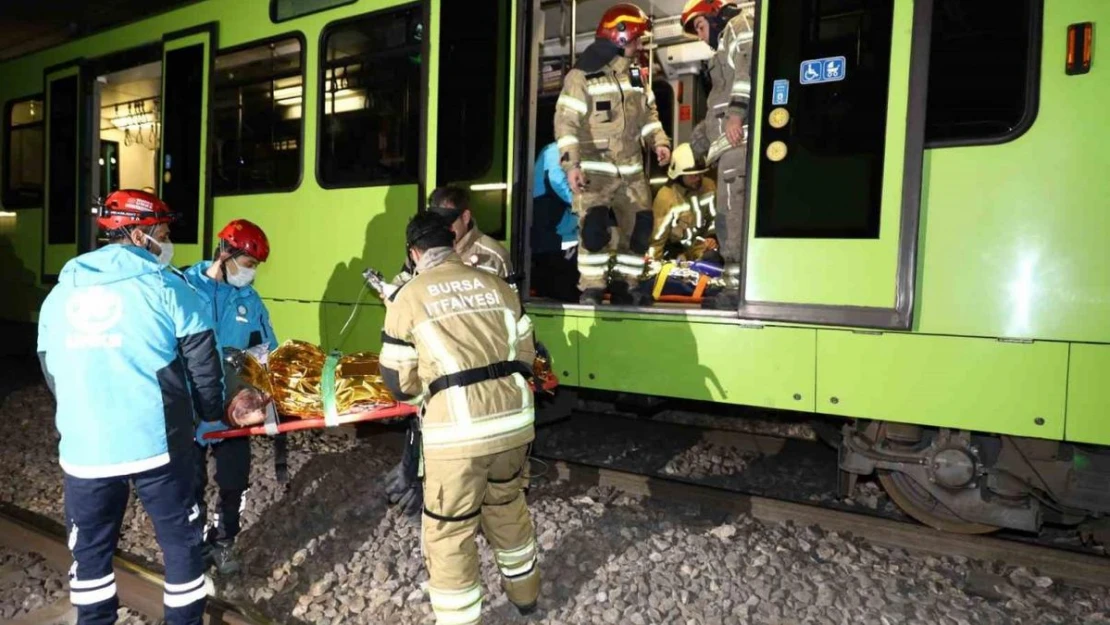 Raydan çıkan vagonda uluslararası tatbikat