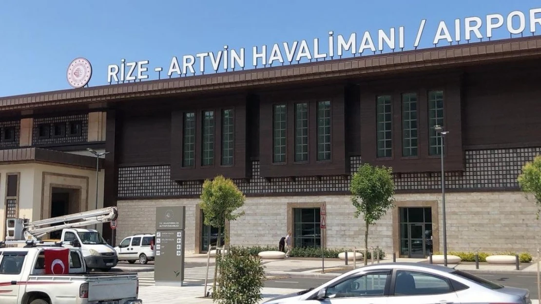 Rize-Artvin Havalimanını 2023 yılında 1 milyon 22 bin 860 yolcuya hizmet verdi