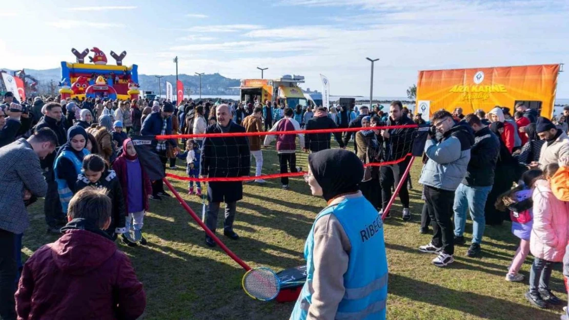 Rize'de okul öncesi 'Ara Karne Etkinliği' düzenlendi